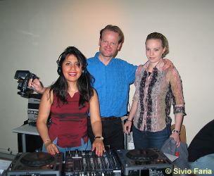 Lady-DJ Rosanna, Salsa.at-Chris und Yvonne