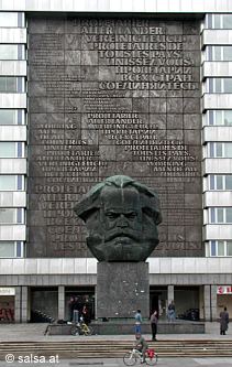 Chemnitz (...ehemals Karl-Marx-Stadt): Karl-Marx-Bste